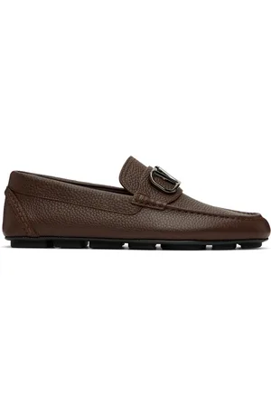 VALENTINO GARAVANI Flâneurs de conduite bruns