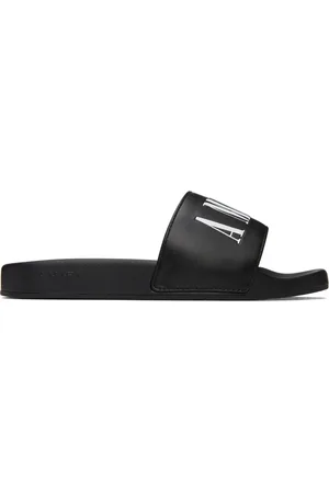 AMIRI Enfant | Sandales à enfiler noires à logo