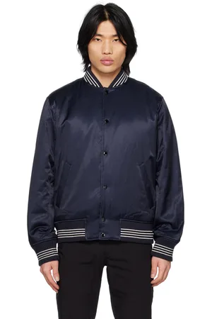 RAG&BONE Blouson aviateur Dugout bleu marine