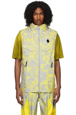 A-cold-wall* Veste Grisdale Storm jaune et gris