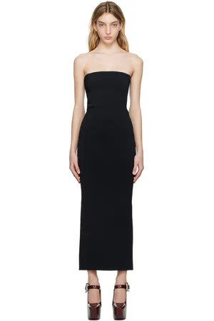 Bottega Veneta Robe longue noire