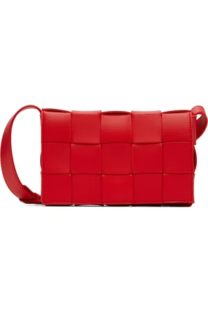 Bottega Veneta Petit sac Cassette rouge
