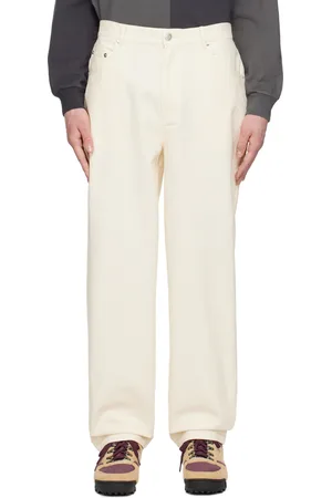 Pop Trading Company Pantalon DRS blanc cassé