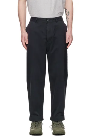 Barbour Pantalon Baker bleu marine