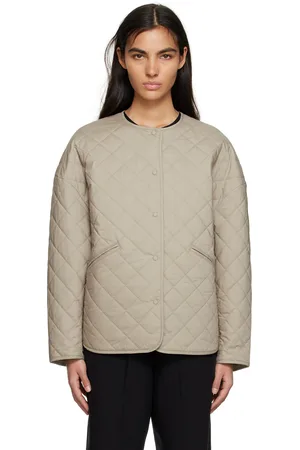 Totême Blouson matelassé kaki