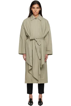Totême Trench étagé beige