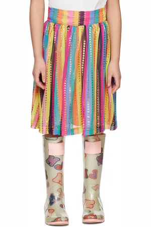 Marc Jacobs Enfant | Jupe midi multicolore à rayures
