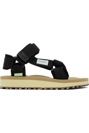 SUICOKE Sandales DEPA-2Cab noir et beige