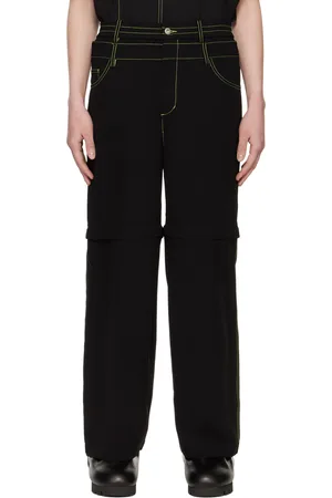 Feng Chen Wang Pantalon transformable noir
