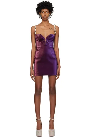 AREA Robe courte Mussel mauve