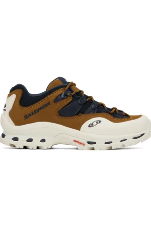 Salomon Baskets XT-QUEST 2 brun clair et bleu marine