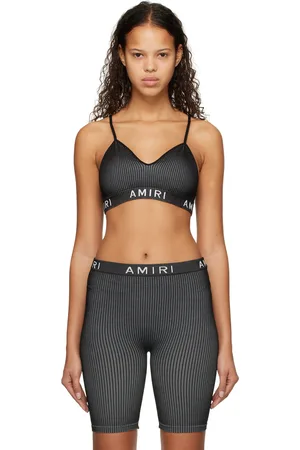 AMIRI Soutien-gorge de sport noir sans coutures