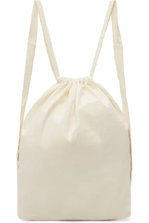 JAN JAN VAN ESSCHE Sac à dos #28 blanc cassé