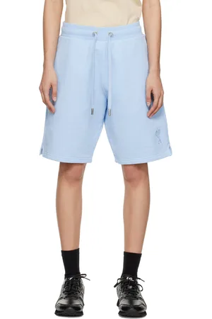 Ami Short bleu à logo Ami de cœur
