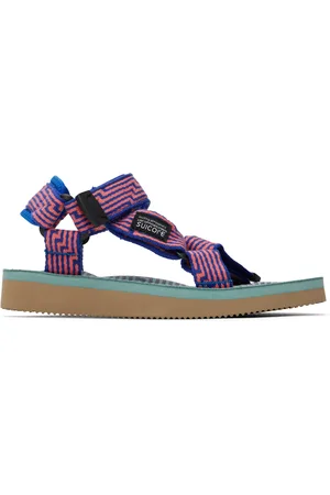 SUICOKE Sandales DEPA-JC01 bleu et orange