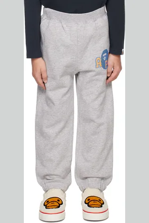 BAPE Enfant | Pantalon de survêtement gris à image à logo