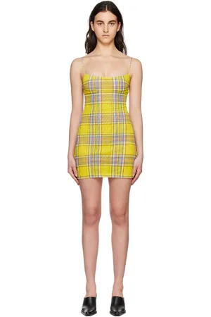 Miaou Robe courte Anya jaune