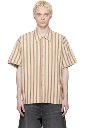 COMMAS Chemise surdimensionnée beige