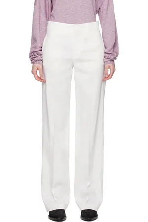 Isabel Marant Pantalon Scarly blanc