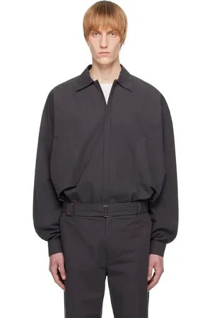The Row Blouson Amoneto gris