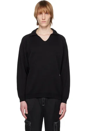 NOMA t.d. Pull noir à col classique
