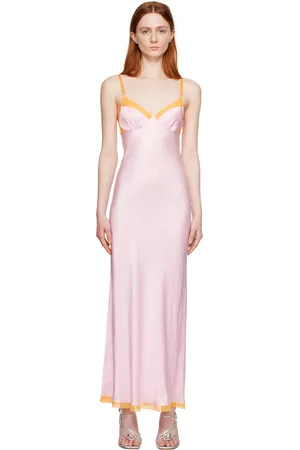 Bec & Bridge Robe longue Joelle rose