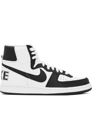 Comme des Garçons Baskets montantes Terminator noir et blanc édition Nike