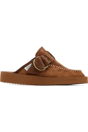 SUICOKE Chaussures à enfiler LEMI-Sab brunes