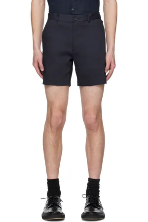 THEORY Short Curtis bleu marine