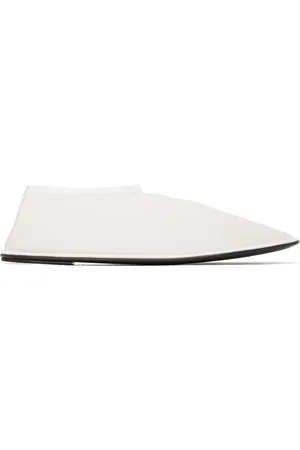 The Row Chaussures à enfiler de style chaussettes blanches