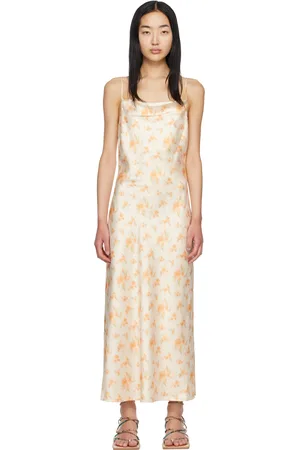 Holzweiler Robe longue Eila jaune
