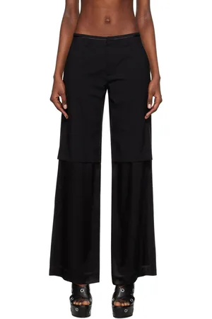 CHRISTOPHER ESBER Pantalon étagé noir