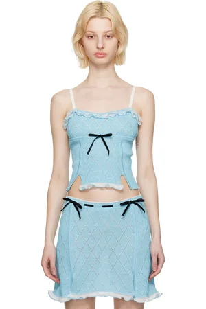 CORMIO Débardeur Heidi bleu