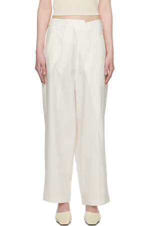 CORDERA Pantalon fuselé blanc