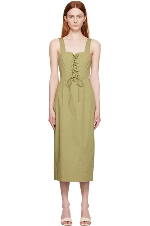 Staud Robe Sutton kaki
