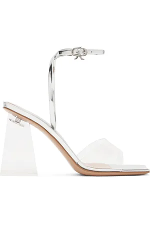 Gianvito Rossi Sandales Cosmic 85 argentées
