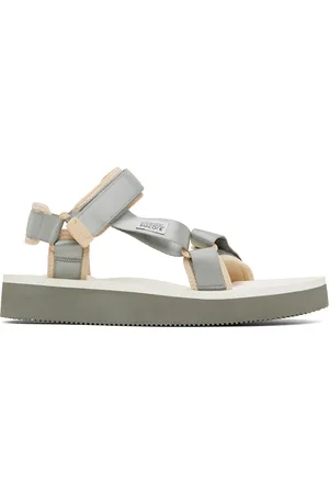 SUICOKE Sandales DEPA-2PO gris et blanc