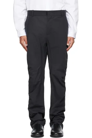 A-cold-wall* Pantalon noir à effet ruché