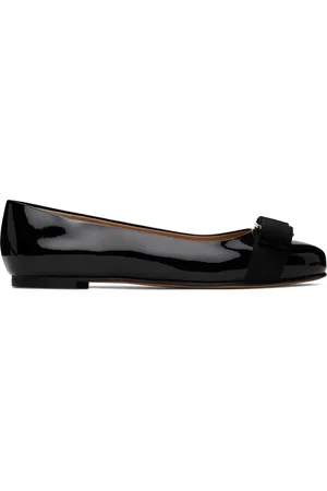 Salvatore Ferragamo Ballerines Varina noires