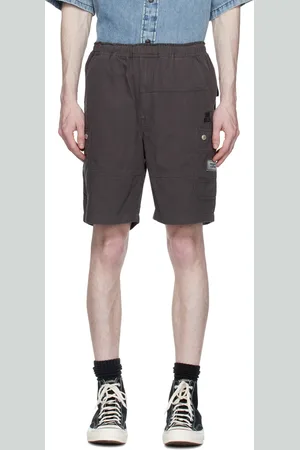 Izzue Short cargo gris à panneaux