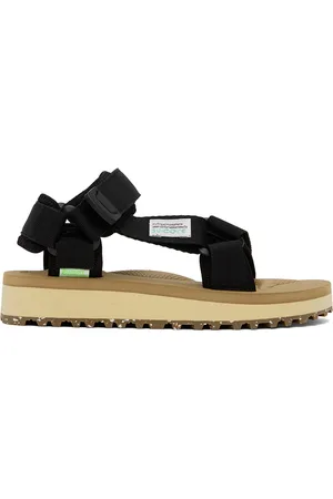 SUICOKE Sandales DEPA-2Cab-ECO noir et beige