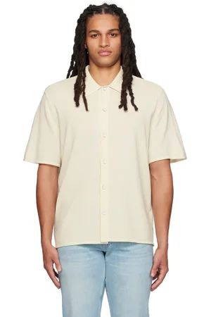 RAG&BONE Chemise Nolan blanc cassé
