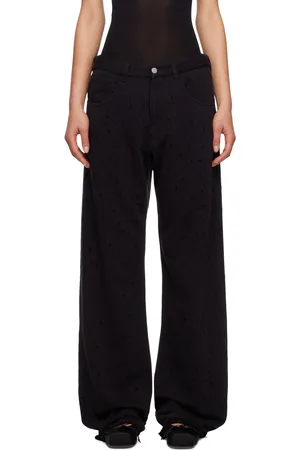 Maison Margiela Pantalon ample noir
