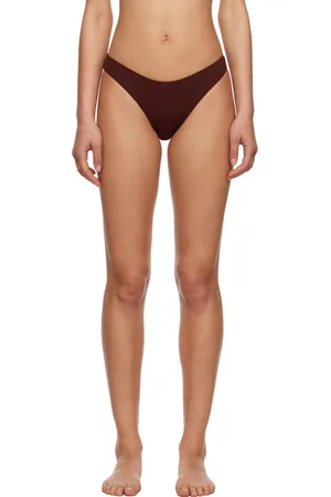 ERES Culotte de bikini Coulisses brune