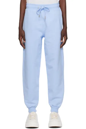 Ami Pantalon de détente bleu à logo Ami de cœur