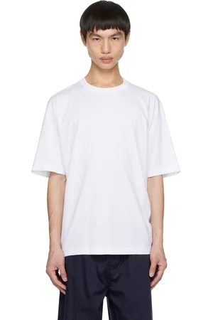 Filippa K T-shirt blanc à col ras du cou