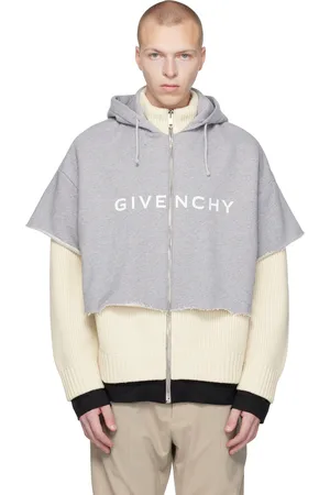 Givenchy Pull à capuche étagé beige