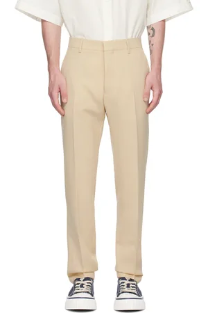 Ami Pantalon-cigarette beige