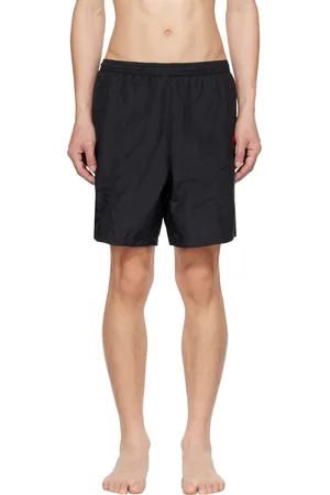 Ami Maillot de bain noir à logo Ami de cœur