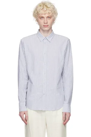 RAG&BONE Chemise Fit 2 Engineered bleue
